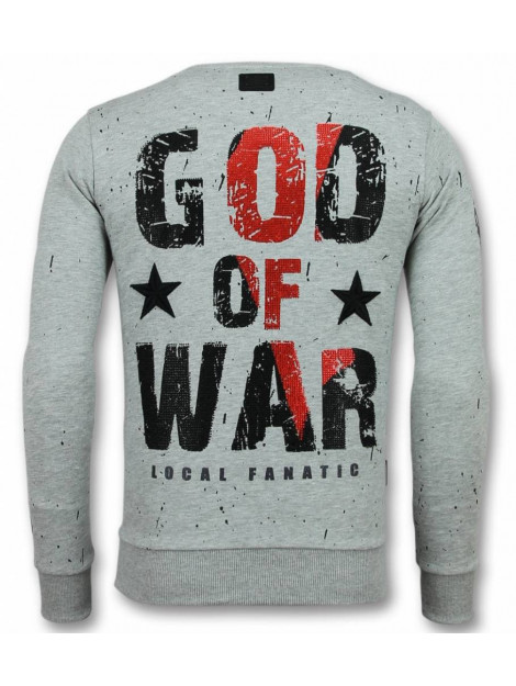 Local Fanatic Skull trui god of war sweater 11-6301G large