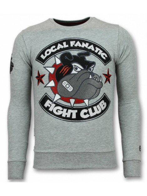 Local Fanatic Fight club trui bulldog sweater 11-6299G large