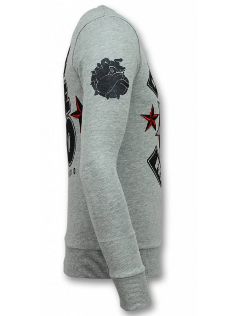 Local Fanatic Fight club trui bulldog sweater 11-6299G large