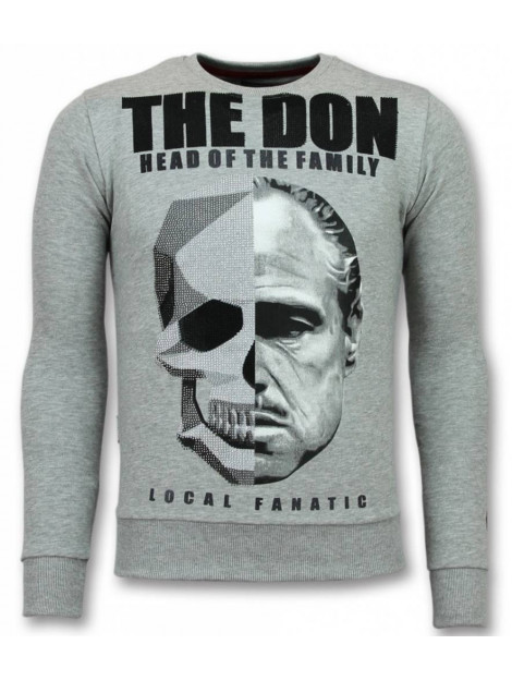 Local Fanatic Godfather trui godfather sweater 11-6294G large