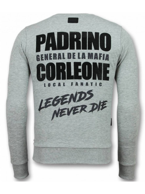 Local Fanatic Godfather trui godfather sweater 11-6294G large