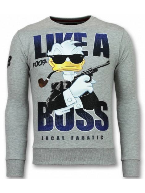 Local Fanatic 007 trui james bond sweater 11-6305G large
