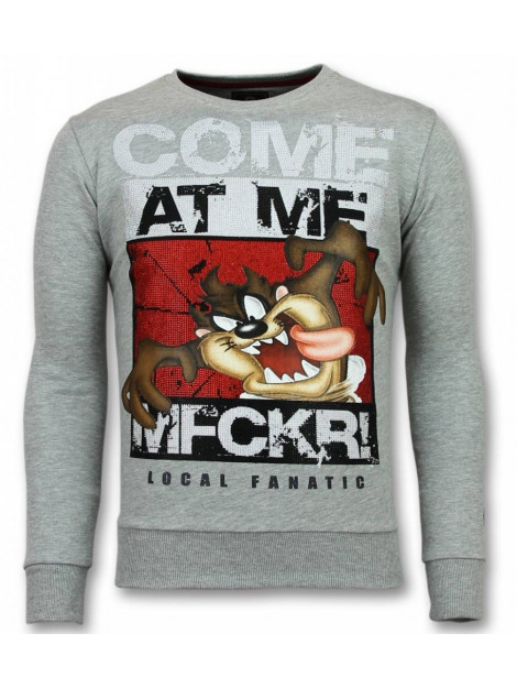 Local Fanatic Mfckr trui cartoon sweater 11-6307G large