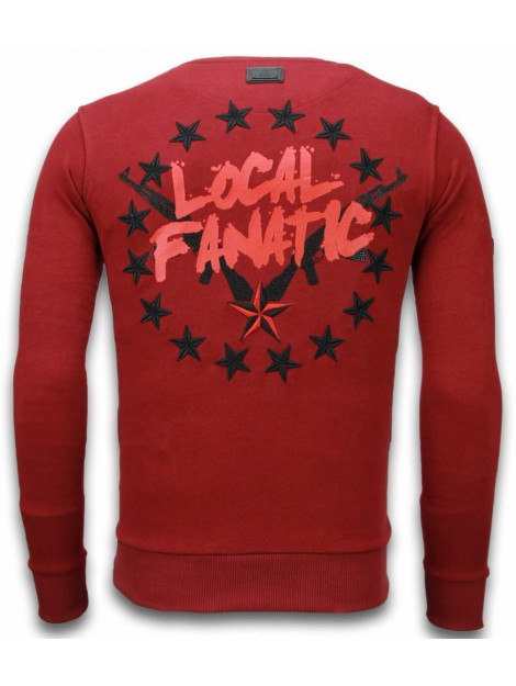 Local Fanatic Bad boys rhinestone sweater 5918B large