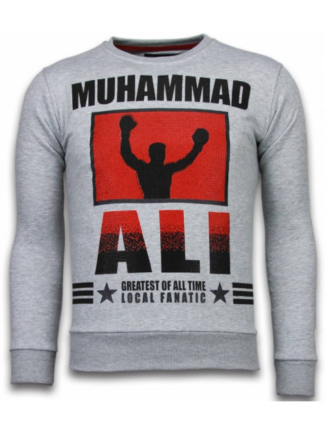 Local Fanatic Muhammad ali rhinestone sweater 6176G large Local Fanatic Muhammad ali rhinestone sweater 6176G large