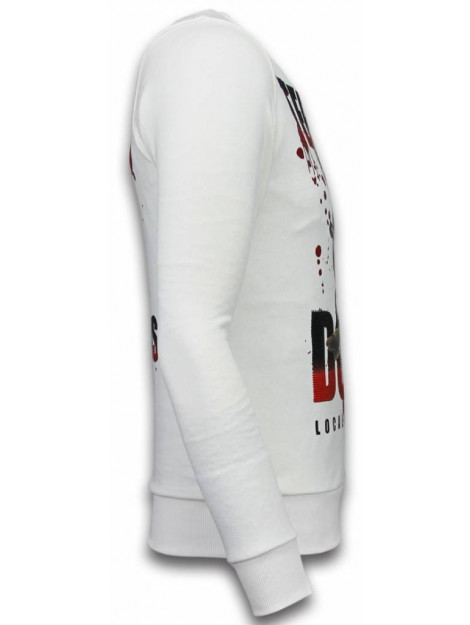 Local Fanatic Terror duck rhinestone sweater 6173W large