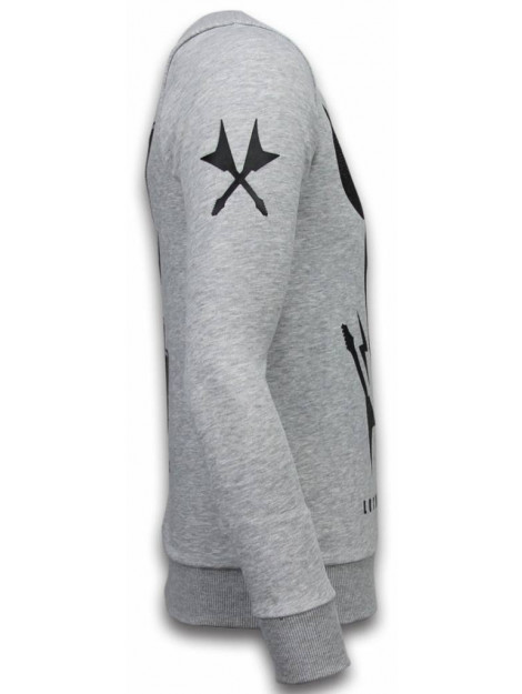 Local Fanatic Kiss my mickey rhinestone sweater 5912G large