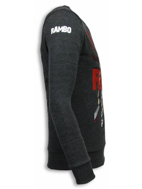 Local Fanatic Rambo rhinestone sweater 5910A large