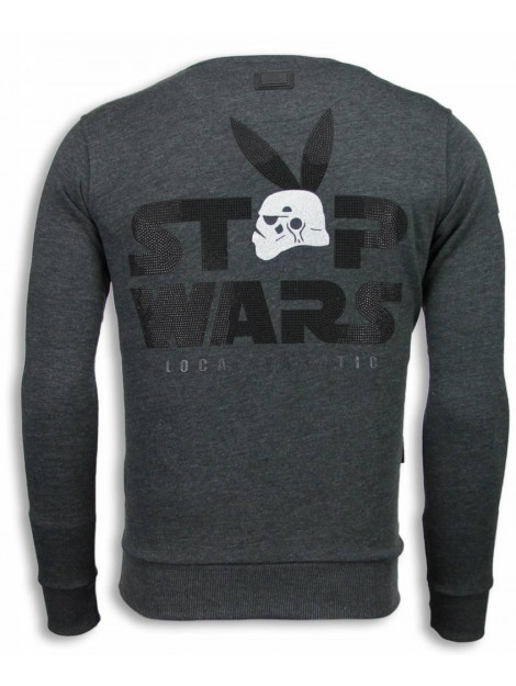 Local Fanatic Stormbitch rhinestone sweater 5911A large