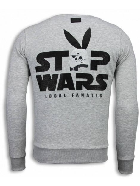 Local Fanatic Stormbitch rhinestone sweater 5911LG large