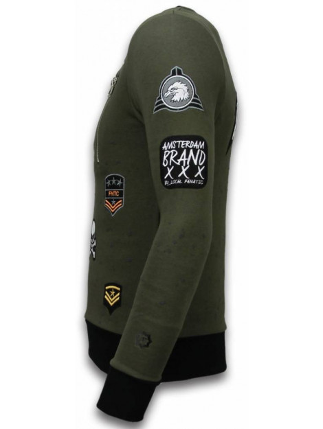 Local Fanatic Basic embroidery sweater patches LF-100G large