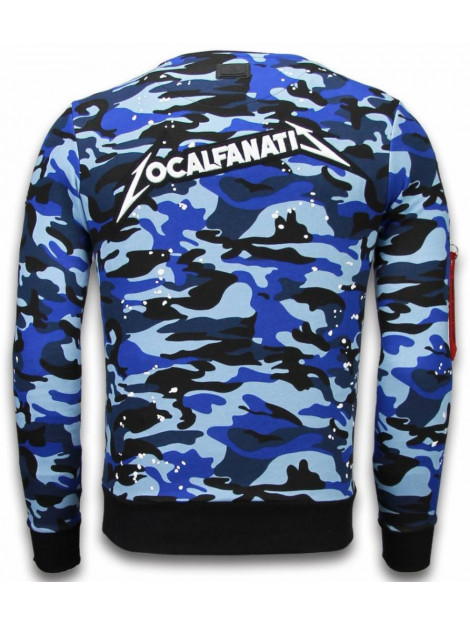Local Fanatic Camo embroidery sweater patches LF-100B large Local Fanatic Camo embroidery sweater patches LF-100B large
