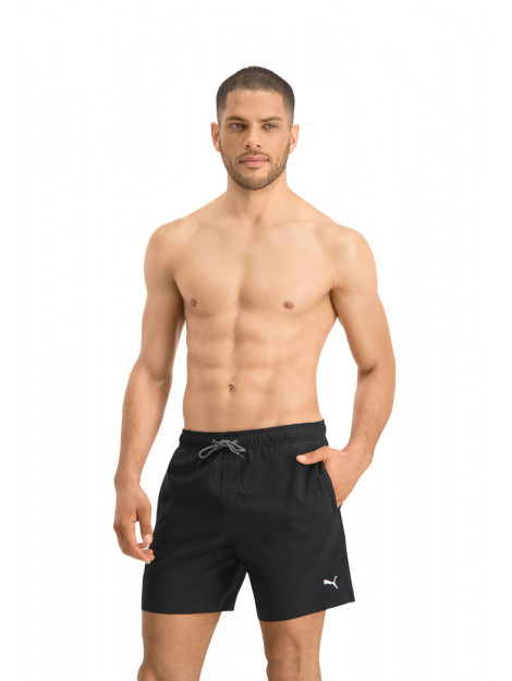 Puma Swim men medium length swim shorts 1p 100000031-200 PUMA SWIM MEN MEDIUM LENGTH SWIM SHORTS 1P Zwart 100000031-200 large