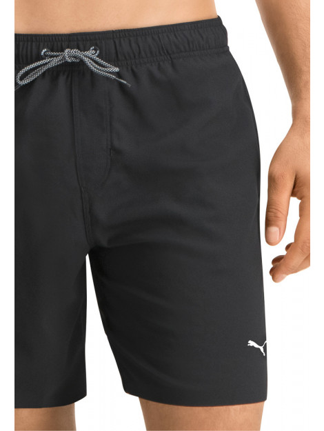 Puma Swim men medium length swim shorts 1p 100000031-200 PUMA SWIM MEN MEDIUM LENGTH SWIM SHORTS 1P Zwart 100000031-200 large
