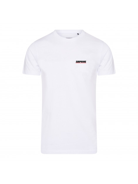 Subprime Shirt chest logo white SH-CHEST-WHT-XXL large