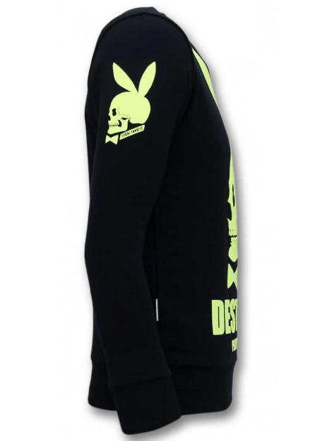 Local Fanatic Sweater destroyed playtoy 11-6482Z large