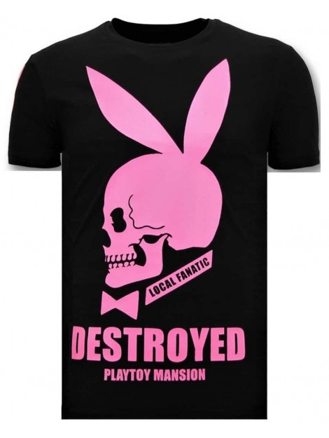 Local Fanatic T-shirt destroyed playtoy 11-6481Z large