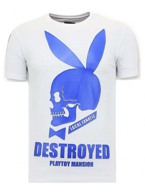 Local Fanatic T-shirt destroyed playtoy 11-6481W large