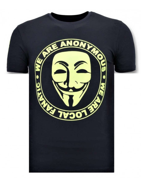 Local Fanatic T-shirt we are anonymous 11-6451B large