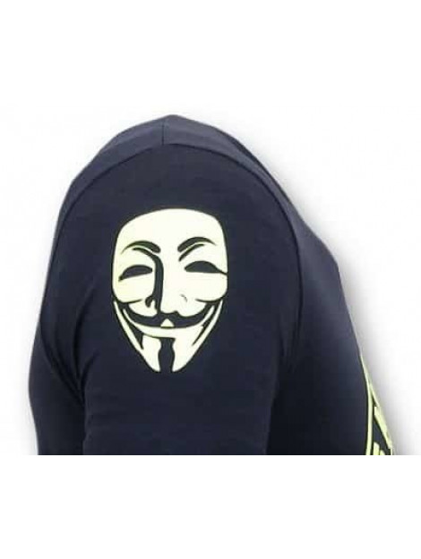Local Fanatic T-shirt we are anonymous 11-6451B large