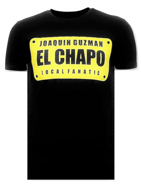 Local Fanatic T-shirt joaquin guzman el chapo 11-6500Z large