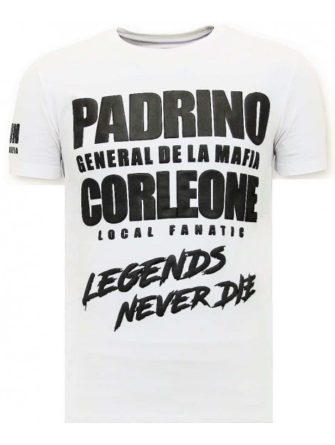 Local Fanatic T-shirt padrino corleone 11-6489W large