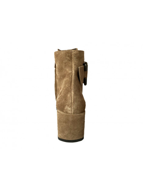 Paul Green 9578-037 Enkellaarzen Taupe - To Be Dressed