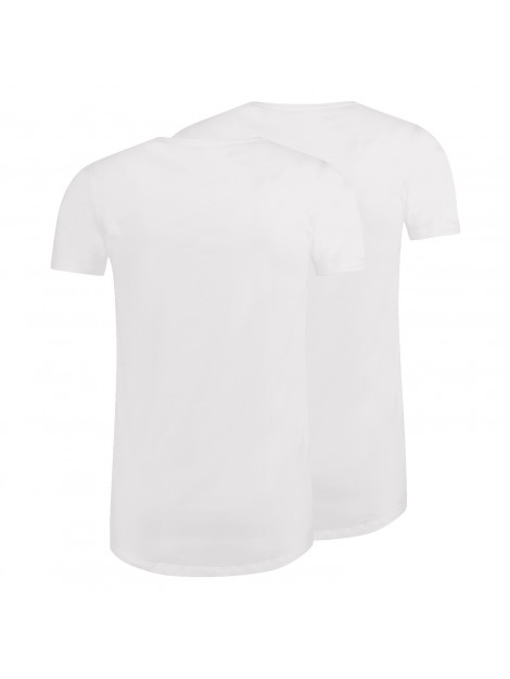 MWTS 6-pack t-shirts slim fit diepe v-hals 1234567 large