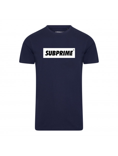 Subprime Shirt block navy SH-BLOCK-NVY-XXL large
