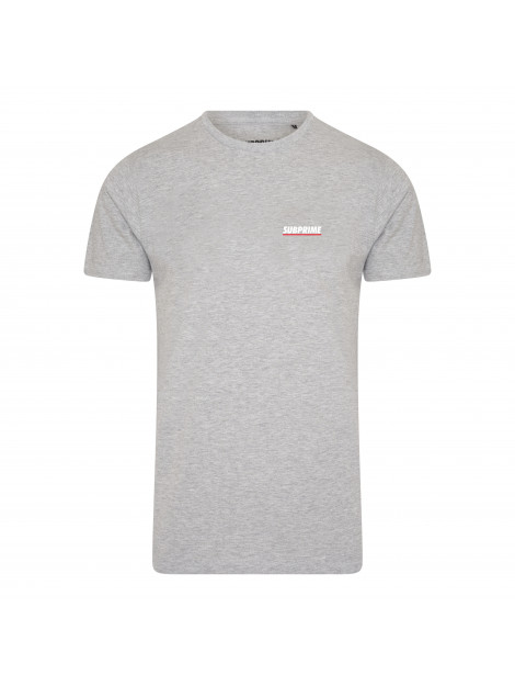 Subprime Shirt chest logo grey SH-CHEST-GRY-M large