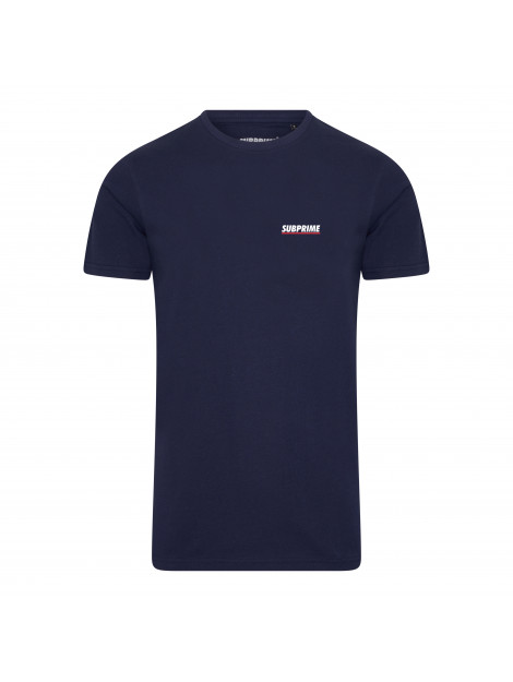 Subprime Shirt chest logo navy SH-CHEST-NVY-S large