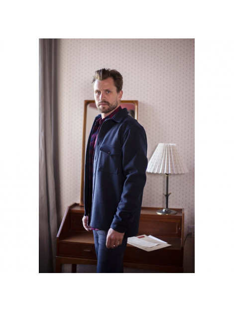 Kronstadt Overhemd kurt ks3224 navy KS3224 large