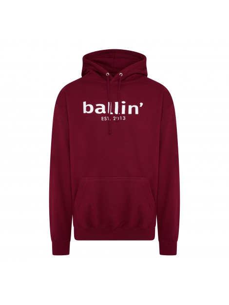 Ballin Est. 2013 Basic hoodie HO-H00050-BURG-S large