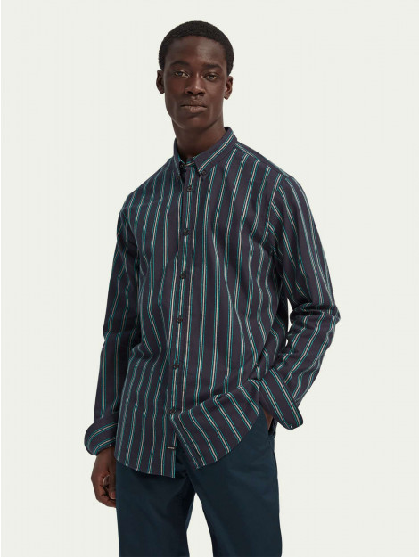 Scotch & Soda Regular fit pattern shirt with co combo b 158417-0218 large