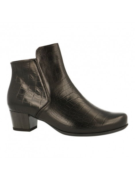 Durea 9716 Enkellaarzen Zwart - To Be Dressed