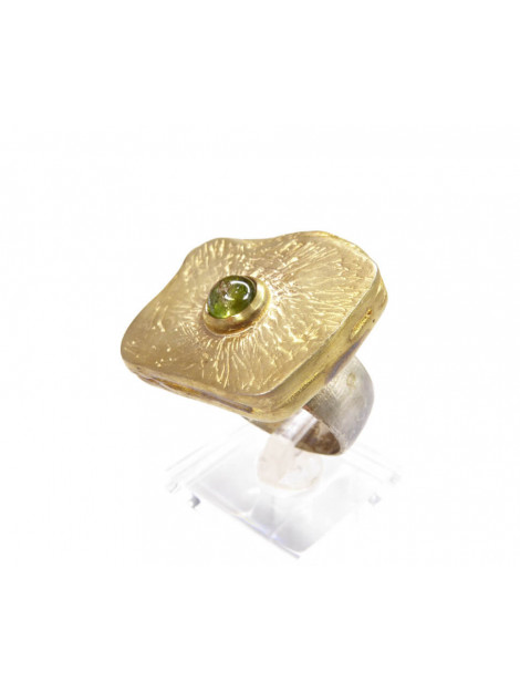 Christian Zilveren ring met groene toermalijn 904G82-0677JC large