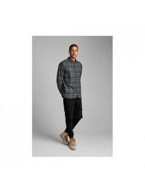 Anerkjendt Aklouis check shirt 0526m grey 0526M large