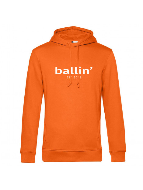 Ballin Est. 2013 Basic hoodie HO-H00050-ORG-XS large