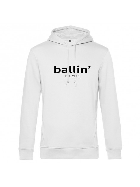 Ballin Est. 2013 Basic hoodie HO-H00050-WHT-S large