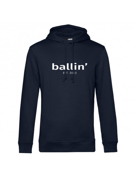Ballin Est. 2013 Basic hoodie HO-H00050-NVY-M large