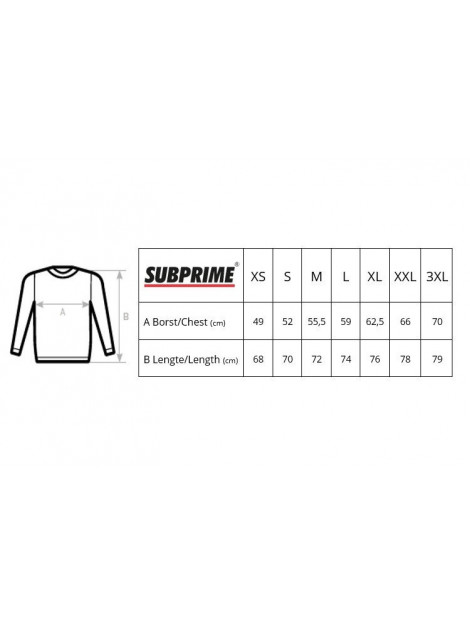 Subprime Sweater block navy SW-BLOCK-NVY-L large