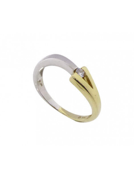 Christian Geel ring met 1 briljant 873I2-8992JC large
