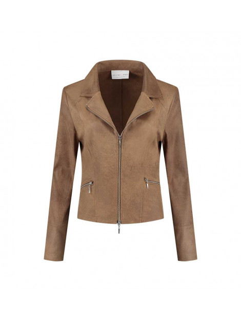 Helena Hart Zipper biker 7288 camel 7288 large