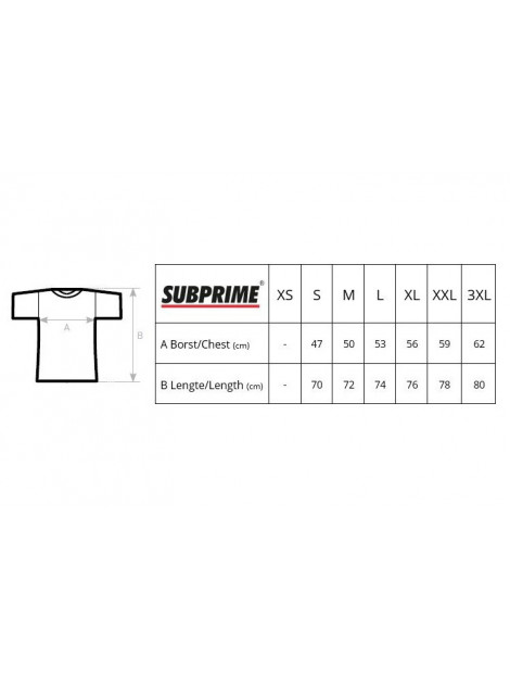 Subprime Shirt stripe white SH-STRIPE-WHT-XL large