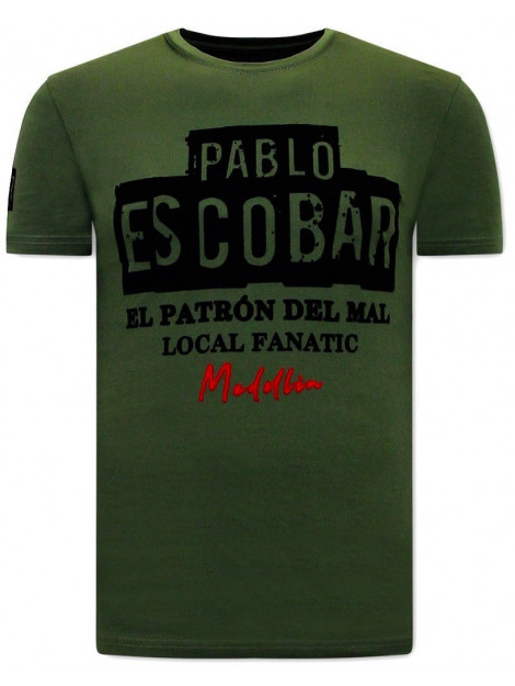 Local Fanatic T-shirt met print el patron 11-6465 large