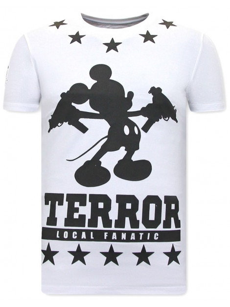 Local Fanatic T-shirt terror mouse 11-6449 large