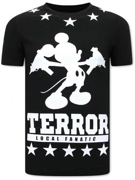Local Fanatic T-shirt terror mouse 11-6449 large