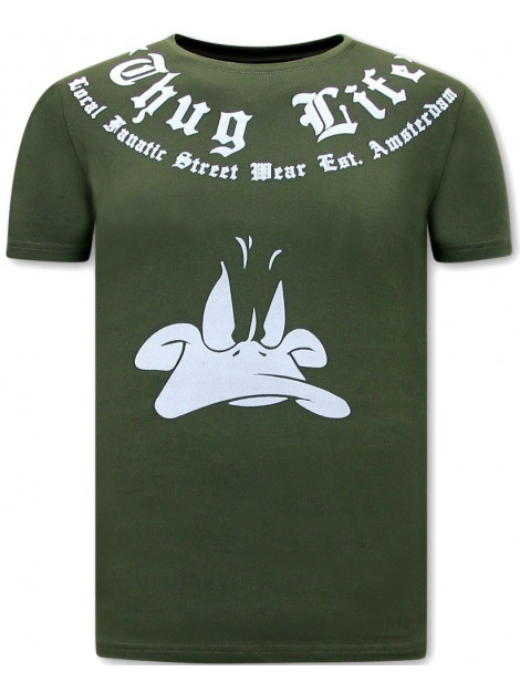Local Fanatic T-shirt korte mouw thug life nov-29 large
