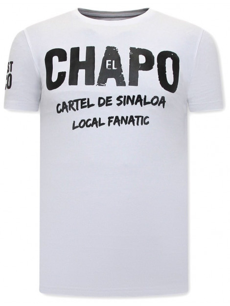 Local Fanatic T-shirt el chapo cartel de sinaloa 11-6471 large