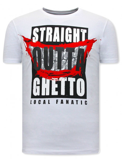 Local Fanatic T-shirts straight outta ghetto 11-6425 large